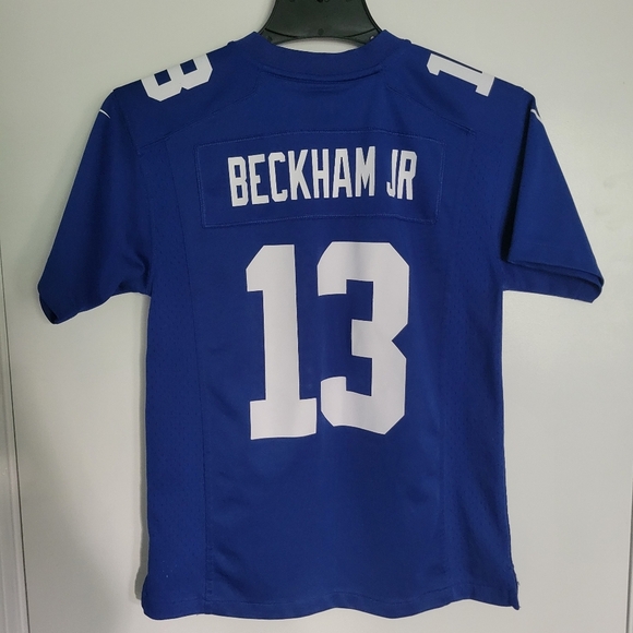 New York Giants Odell Beckham Jr. #13 NFL Jersey Youth Size M (10/12) - Picture 6 of 6